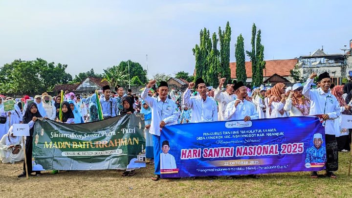 Semarak Hari Santri Nasional di PCNU Nganjuk